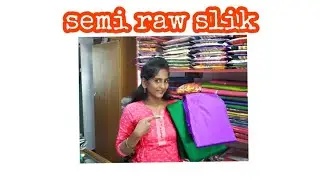semi raw silk ........ fabric
