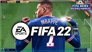 FIFA22 FIRST LOOK 🔥 NEXT-GEN (fast) komplettes GAMEPLAY!