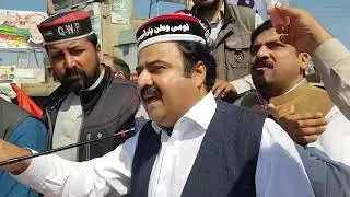 Sikandar Hayat Khan sherpao speech swabi | strike agianst govt # QWP | swabi