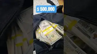 Bagging up cash. Fill up my Duffle with dollars. #money #cash #dinero