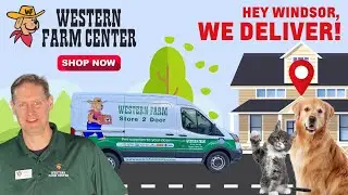 Western Farm Center Delivers Pet Food to Windsor, California