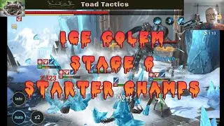 Ice Golem stage 6 with starter champs - Raid Shadow Legends