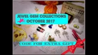 *NEW* Jewel Gem Collections October | Unboxing & Review | Code for extra gift