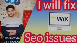 I will fix wix SEO issues and optimize your website