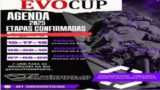 EVOCUP 3&ordf; e 4&ordf; ETAPA 2025 Categoria 600/1000 (Domingo)