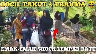PRANK PATUNG SINDEN { BOCIL NANGIS & EMAK NYA SAMPE JATUH BIKIN NGAKAK }