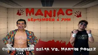 New Breed Wrestling (Maniac) Christopher Delta vs Martin Gomez (Sept. 8, 2024)