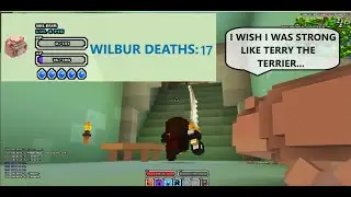 Cube World Alpha Rogue Episode 2 Blanc decimates a palace and a castle while Wilbur got slapped!
