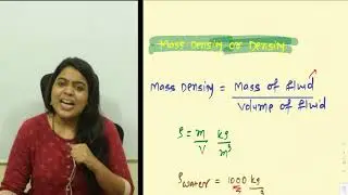 Mass Density || Weight Density ||Solved Example of Mass Density & Weight Density || Fluid properties