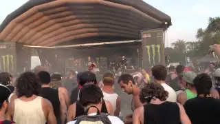 The Ghost Inside - Between the Lines - Ending - Live @ Montreal Warped Tour 2012