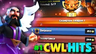 TOP CWL Hits in Champs 1 | Clash of Clans