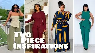 Latest & Trendy Two-Piece Styles Inspirations and Designs.