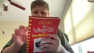All my diary of a wimpy kid books??? ASMR!!