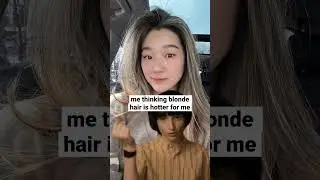 Blonde vs. Black Hair #hairtransformation #koreanfashion #stylingtips #hairstyle #jetblack