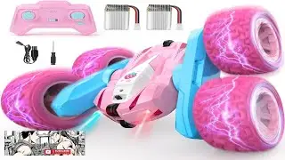 Remote Control Car Pink RC Cars for Girls Rechargeable RC Truck 2.4Ghz Review