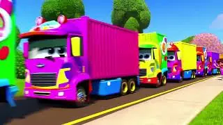 🚛 The Container Truck Song | Fun Transportation Song for Kids! 🎶📦