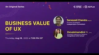 DesignBoat #11: Business Value of UX | ADPList