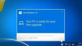 How to Hide Windows 10 Notification Upgrade Prompt for Windows 7 and WIndows 8