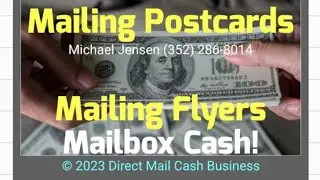 MAKE MONEY DIRECT MAIL FLYER PROGRAM POSTCARD MARKETING Home Business Opportunity Work from Home Job