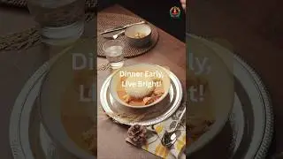 Early Dinner Secrets: Boost Your Health & Sleep Tonight! #healthylifestyle #shorts #youtube