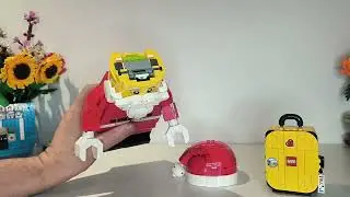 Lego upscaled mini figure father Christmas 