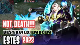 ML an #42 || Dewa Pelindung Tim Fight Best Build Estes 2023 || MLBB