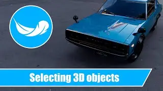 How to select 3D objects in Light Tracer Render