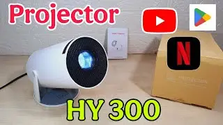 HY 300 Projector Unboxing & Review | hy 300 projector | Best Projector | Projector For Home Theater