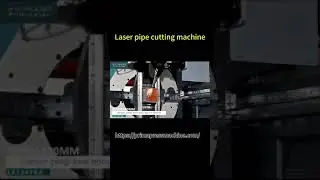 Laser pipe cutting machine。80mm*80mm #laserpipecuttingmachine