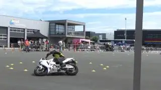 Motogymkhana European Championship 2017 Heat 2 Kenneth Vandebroek