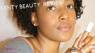 Fenty Beauty Instant Retouch Concealer + Setting Powder Review in 390 and 