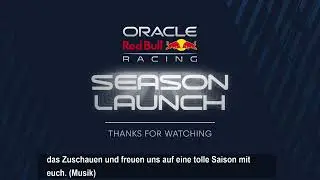 The official launch of the new 2023 Red Bull F1 car