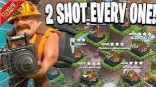 Best Clan Capital Attack Strategy! 2 Shot Easy Attack Strategies||Clash of clans