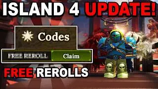 NEW UPDATE & CODE!! (Island 4) | The Forge ROBLOX