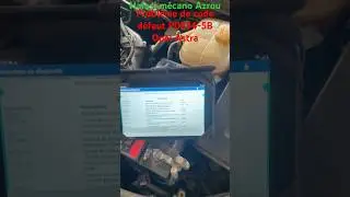 Probl&egrave;me de code d&eacute;faut P0234-5B Opel Astra
