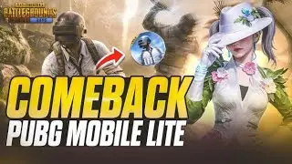 COME BACK PUBG MOBILE LITE LIVE 🔥 SOLO VS SQUAD FULL RUSH GAMEPLAY  🎀 20 Kill Hoga ? ☠️ 