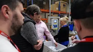 McAlpine Factory Tour with the Pros