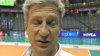 Volleyroos coach Roberto Santilli
