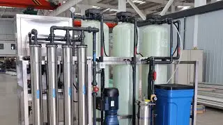 1000LPH Commercial reverse osmosis water treatment system - JUFU WATER