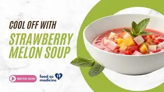 Strawberry Cold Melon Soup