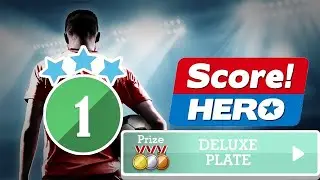 Score Hero! - Deluxe Plate Event - level 1 -  3 Stars