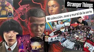 Les ense&ntilde;o mi colecci&oacute;n de STRANGER THINGS y visit&eacute; estos lugares tem&aacute;ticos de la serie👹||