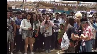 Village Festival 2017 | Hit Clay Pot | Khmer Traditional Game