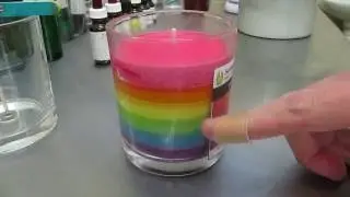 Soy Rainbow Jar Candle