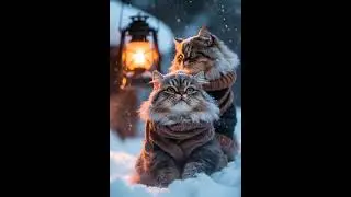Snowy Cat Adventure ❄️🐱 | AI Cinematic Short