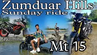 Zumduar hill view ride❤️ || Mt 15🔥 Sunday ride