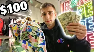 WHAT CAN $100 BUY YOU AT BAPE?! THIS was SHOCKING
