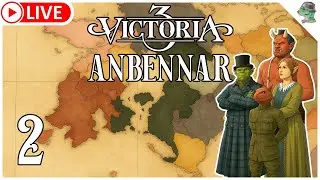 La rivoluzione deve continuare - Victoria 3 Anbennar MOD Live 2 gameplay ITA