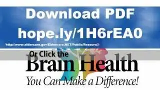 Senior Brain Health Overview