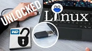 Разблокируйте защищенный паролем жесткий диск WD в Linux | КАК РАЗБЛОКИРОВАТЬ ДИСК Western Digita...